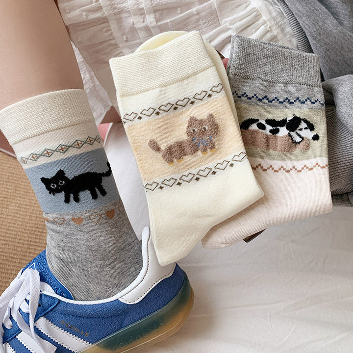 Chaussettes Animaux De Dessin Animé