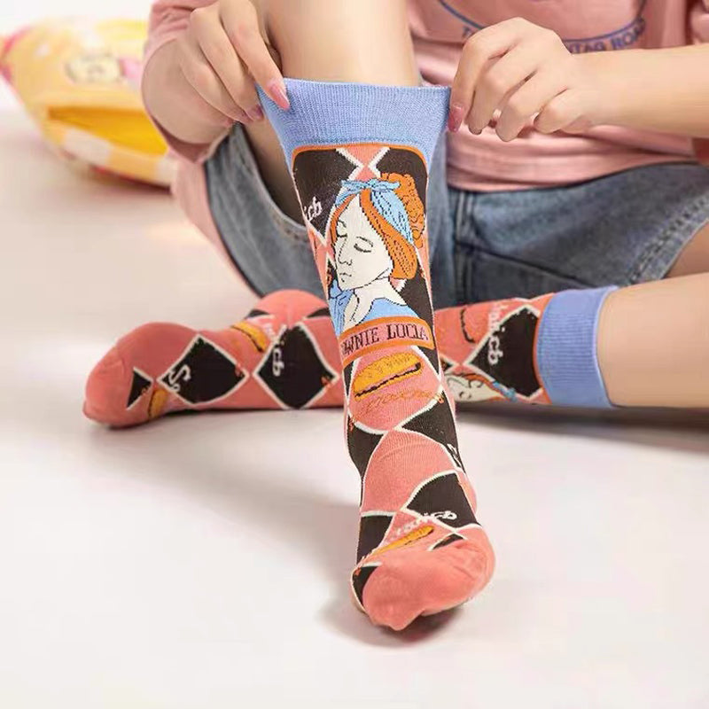 Chaussettes Décontractées Vintage