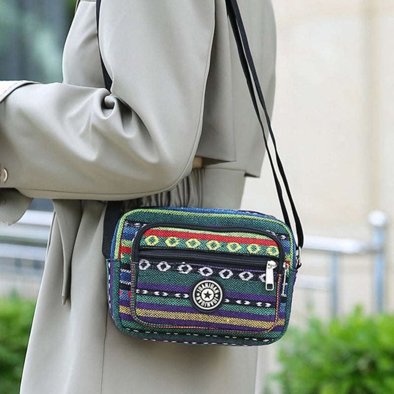 Sac Vintage À Rayures