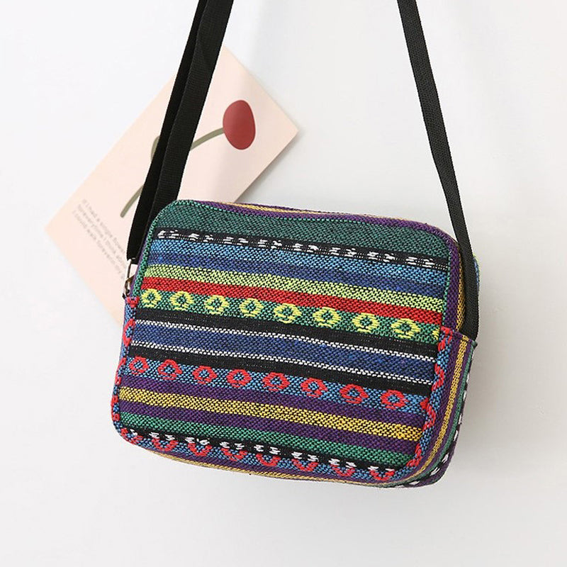 Sac Vintage À Rayures
