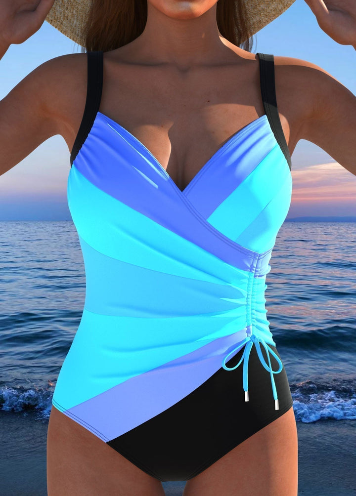 Antonella | Cross-Back Swimsuit That Slenderizes and Enhances
