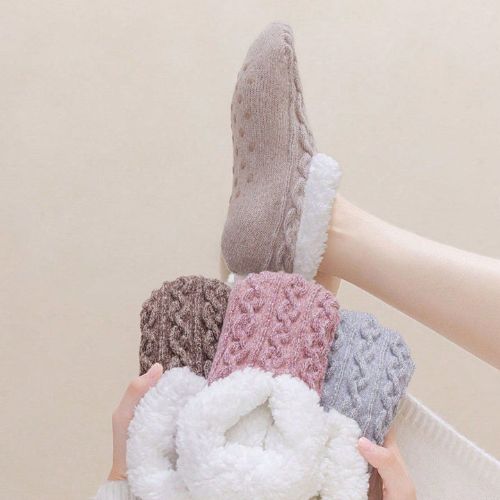 Chaussettes Chaudes Antidérapantes