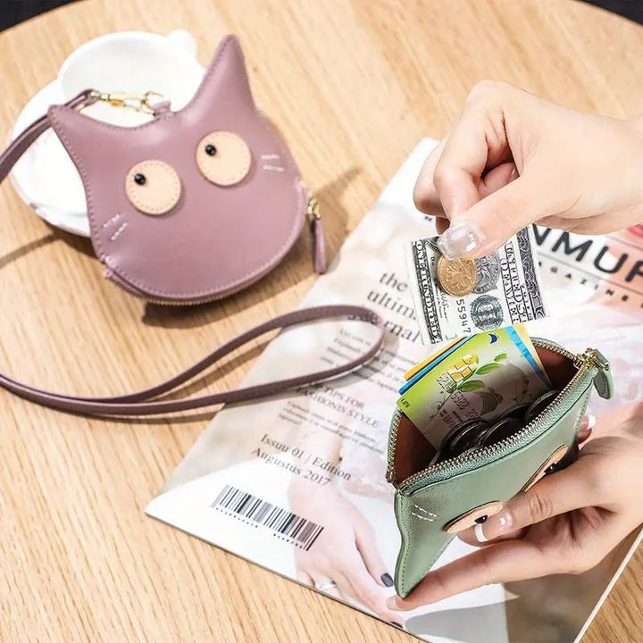 Porte-Monnaie Créatif En Forme De Chat