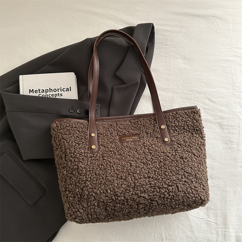 Sac En Peluche Vintage