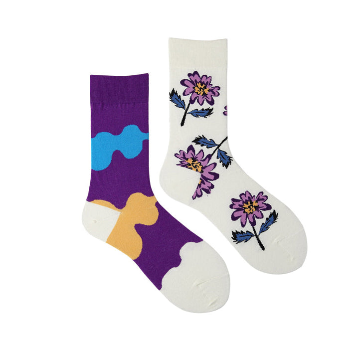 Chaussettes Asymétriques Décontractées