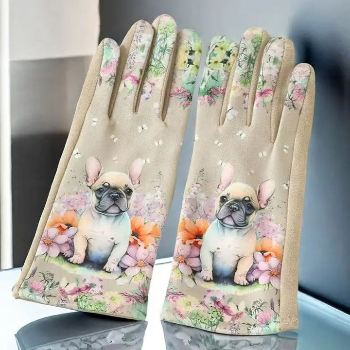 Gants Chauds De Dessin Animé