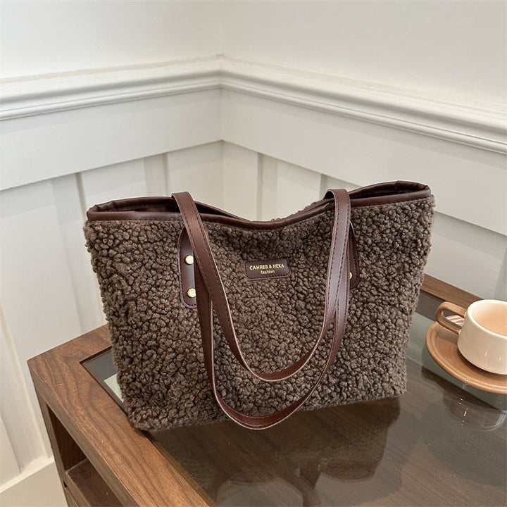 Sac En Peluche Vintage
