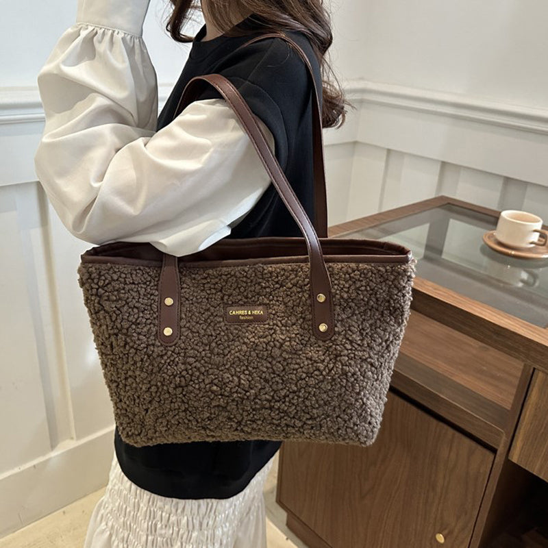 Sac En Peluche Vintage
