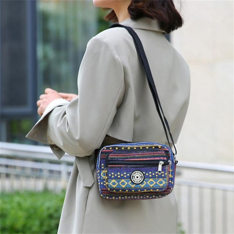 Sac Vintage À Rayures