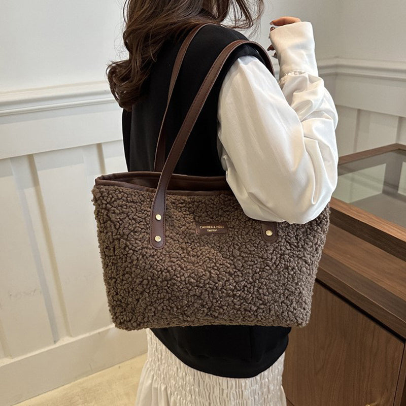 Sac En Peluche Vintage