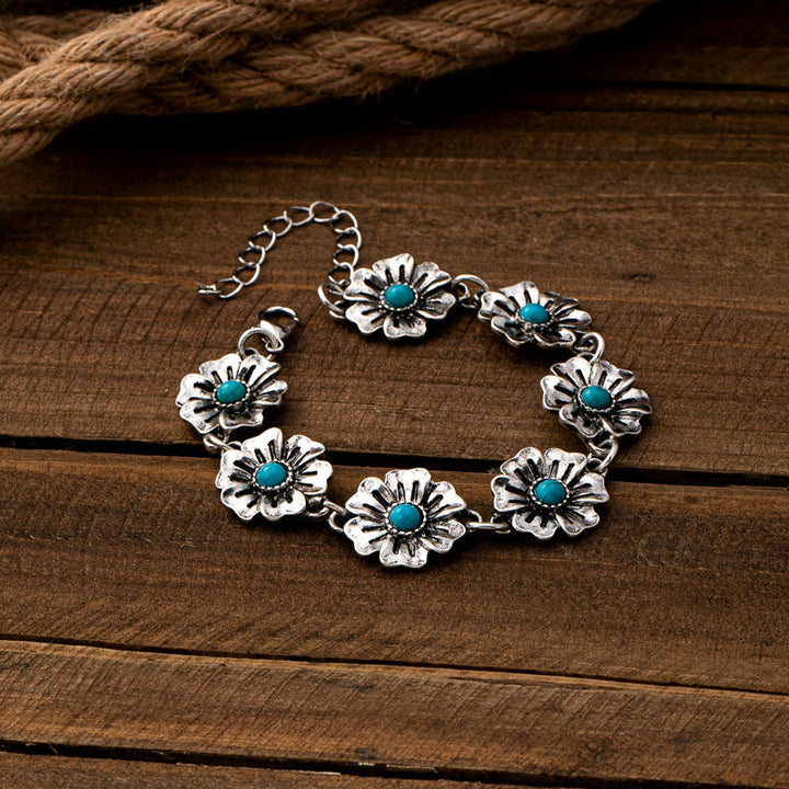 Bracelet Fleuri Vintage