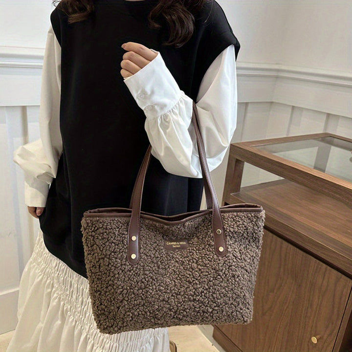 Sac En Peluche Vintage