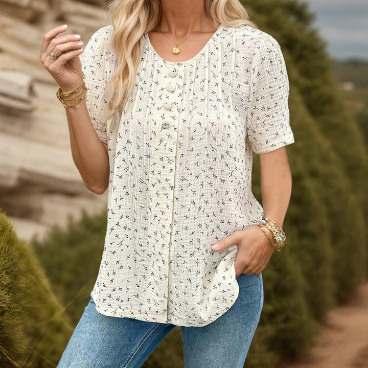 Blouse Décontractée Élégante