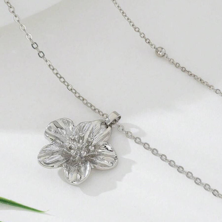 Collier Pendentif Fleur