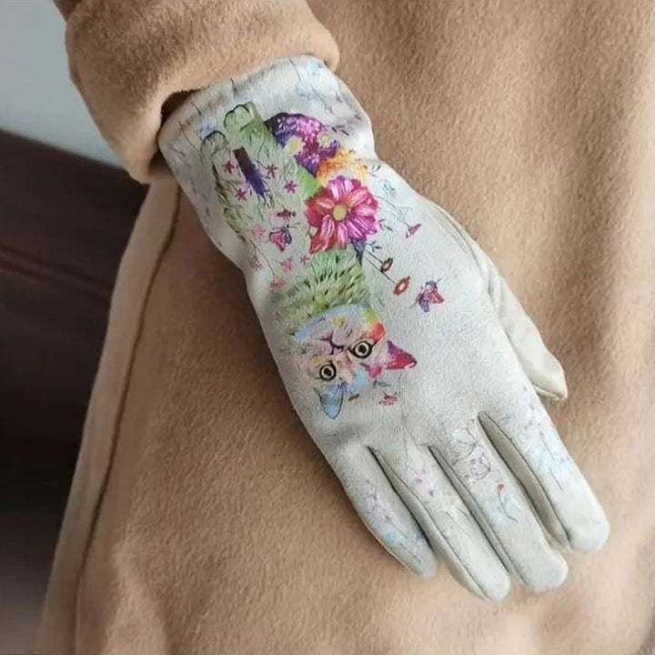 Gants Chauds De Dessin Animé