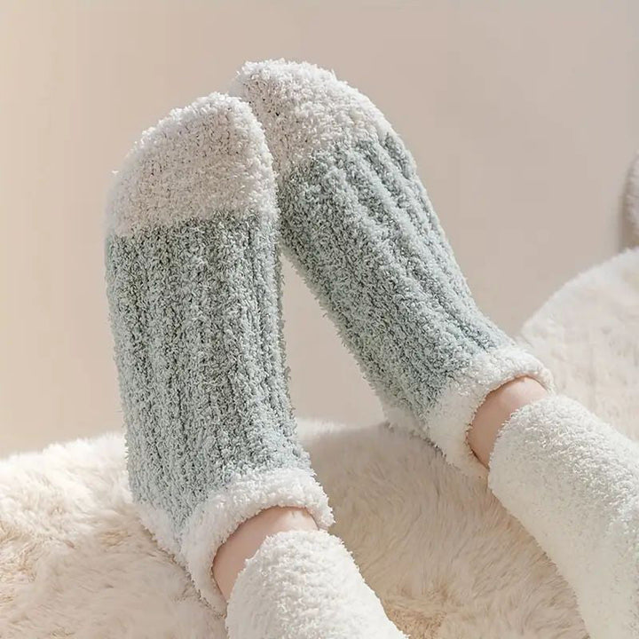 Chaussettes Chaudes En Peluche