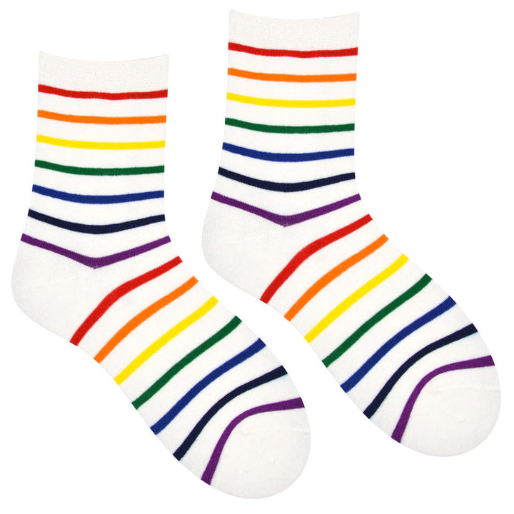 Chaussettes Rayées Colorées