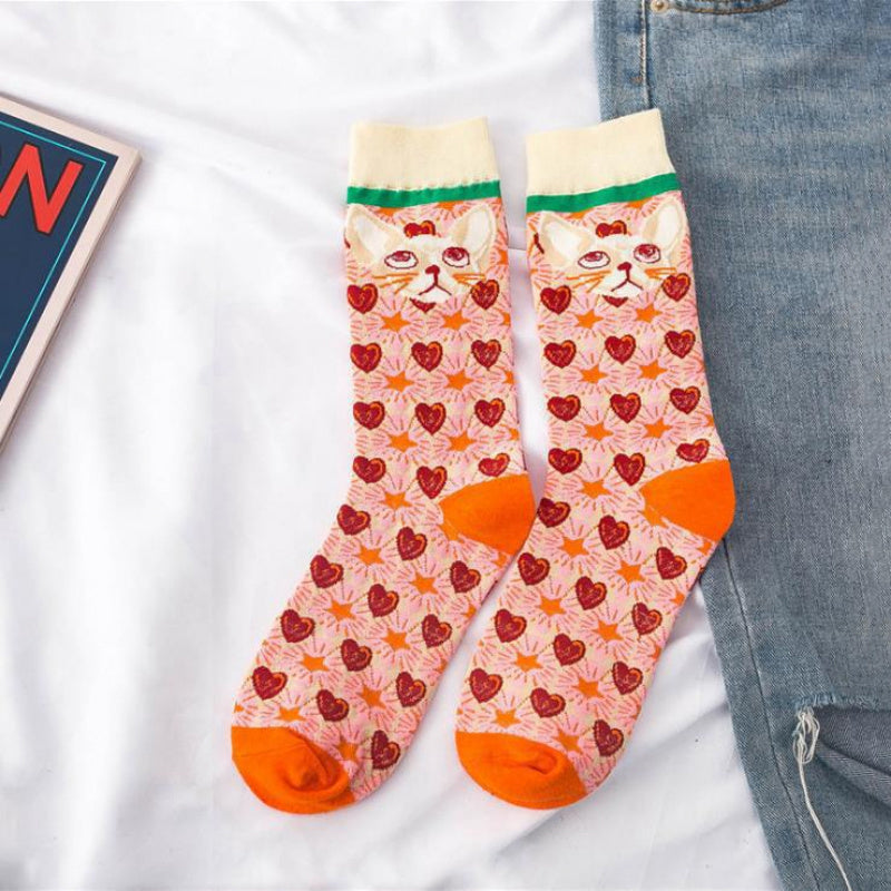 Chaussettes Décontractées Vintage