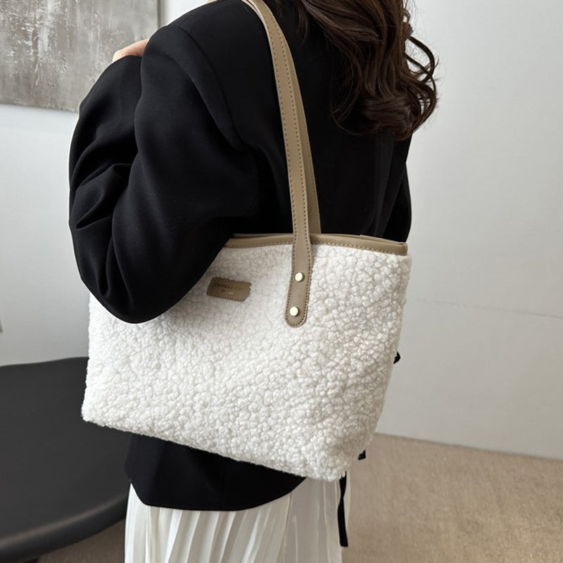 Sac En Peluche Vintage