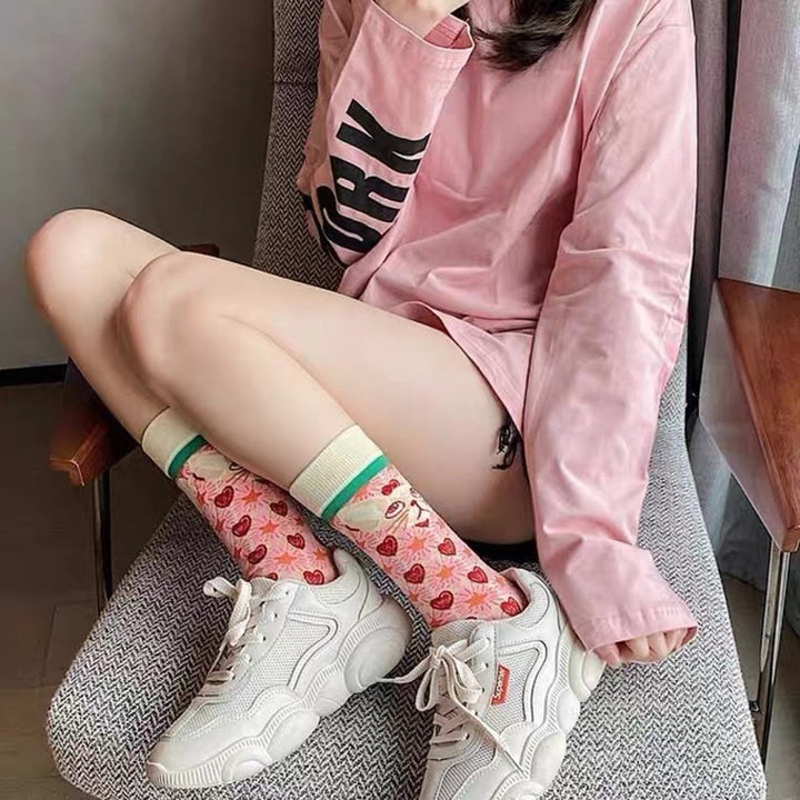 Chaussettes Décontractées Vintage