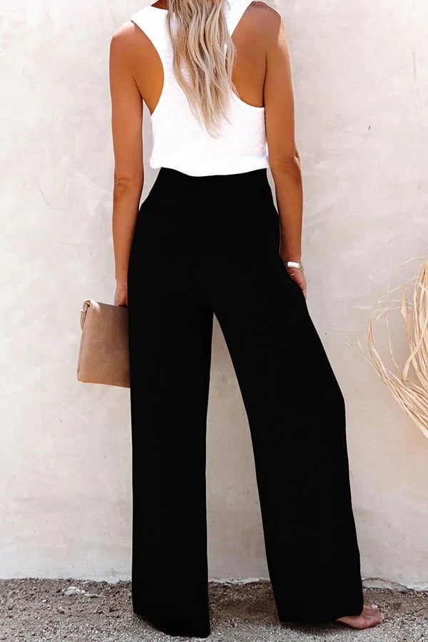 Riana - High-Waisted Relax Pants