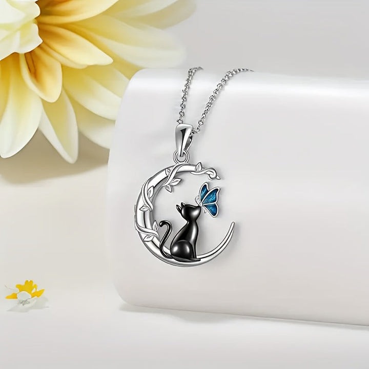 Collier Pendentif Chat Créatif