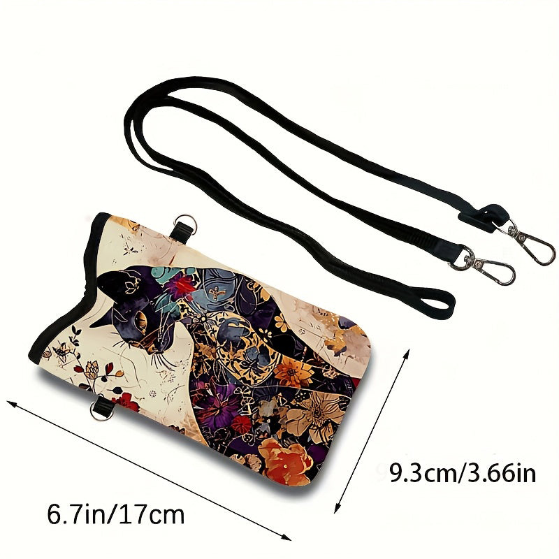 Sac Pour Téléphone Portable À Motif De Chat