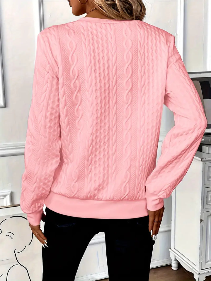 SOLÈNE™ | Chic and Elegant Knit Sweater
