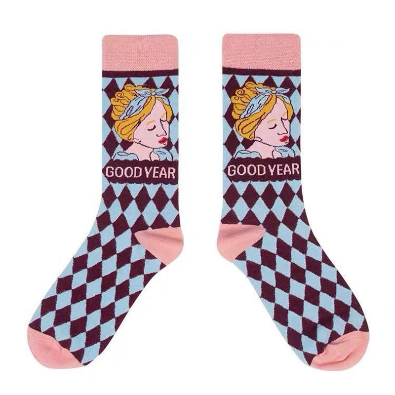 Chaussettes Décontractées Vintage