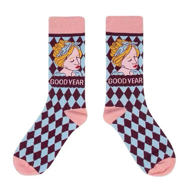 Chaussettes Décontractées Vintage