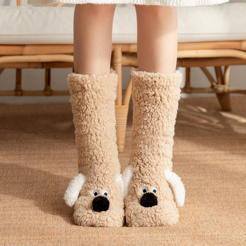 Chaussettes Chaudes Antidérapantes