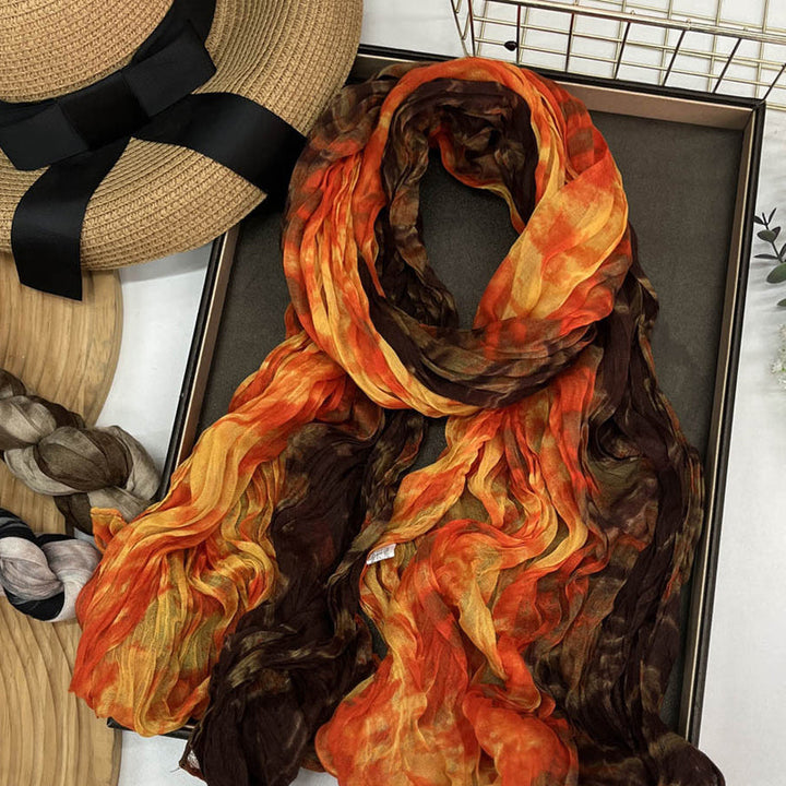 Écharpe Vintage Dégradée