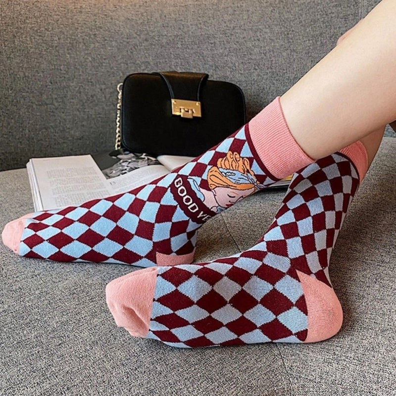 Chaussettes Décontractées Vintage