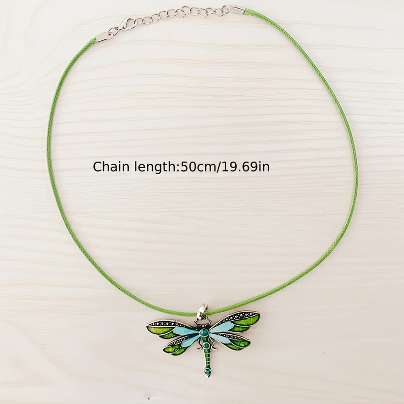 Collier Pendentif Libellule
