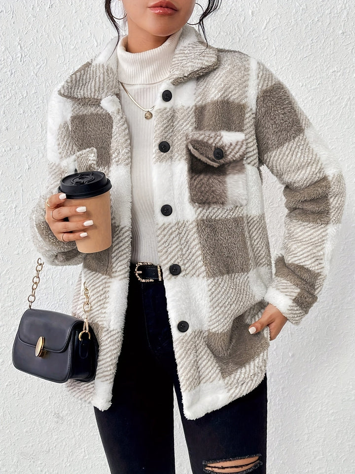 Ronda | Elegant Oversized Fleece Jacket