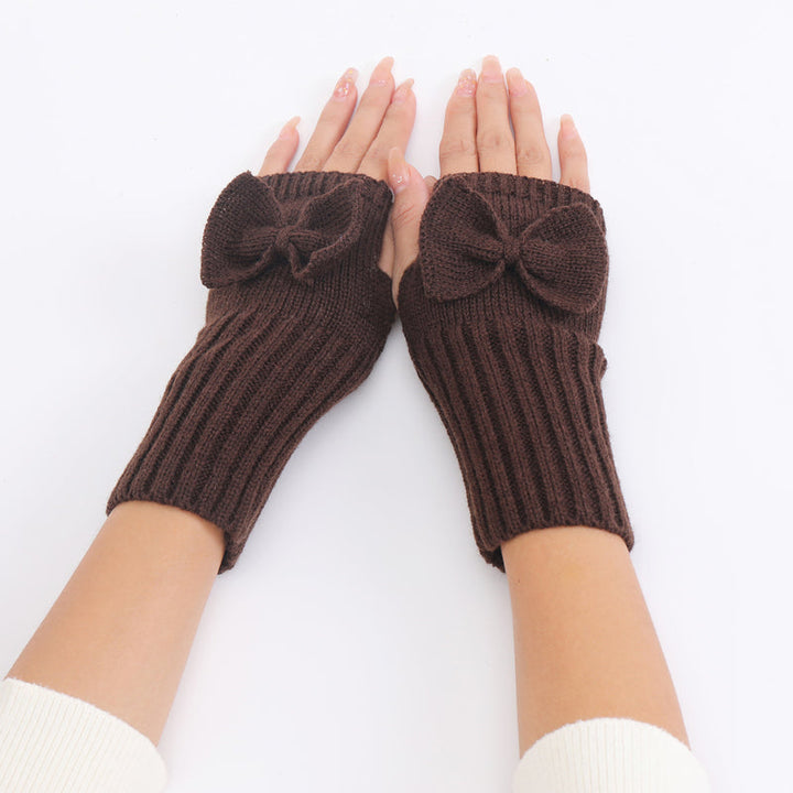 Gants Chauds De Couleur Unie