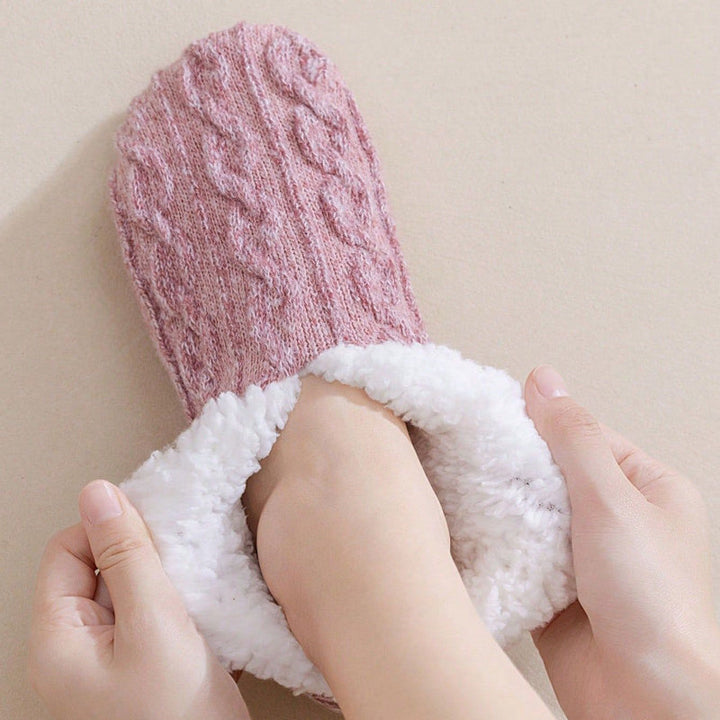 Chaussettes Chaudes Antidérapantes