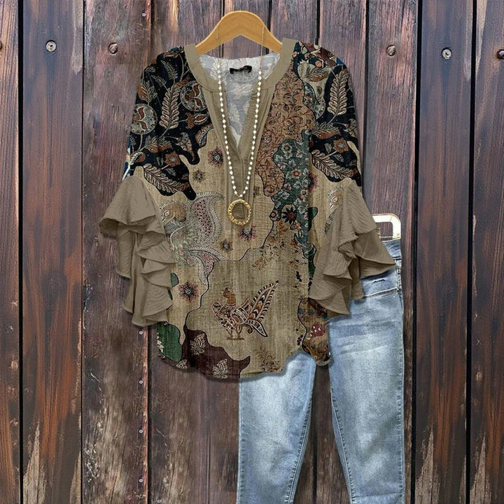 Blouse Vintage Décontractée