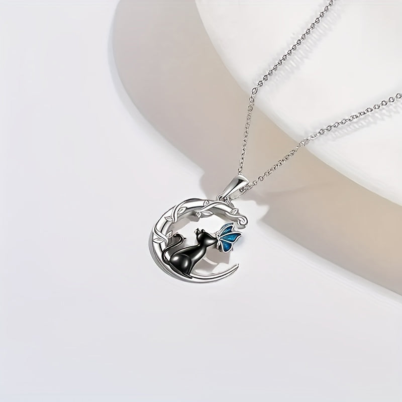 Collier Pendentif Chat Créatif