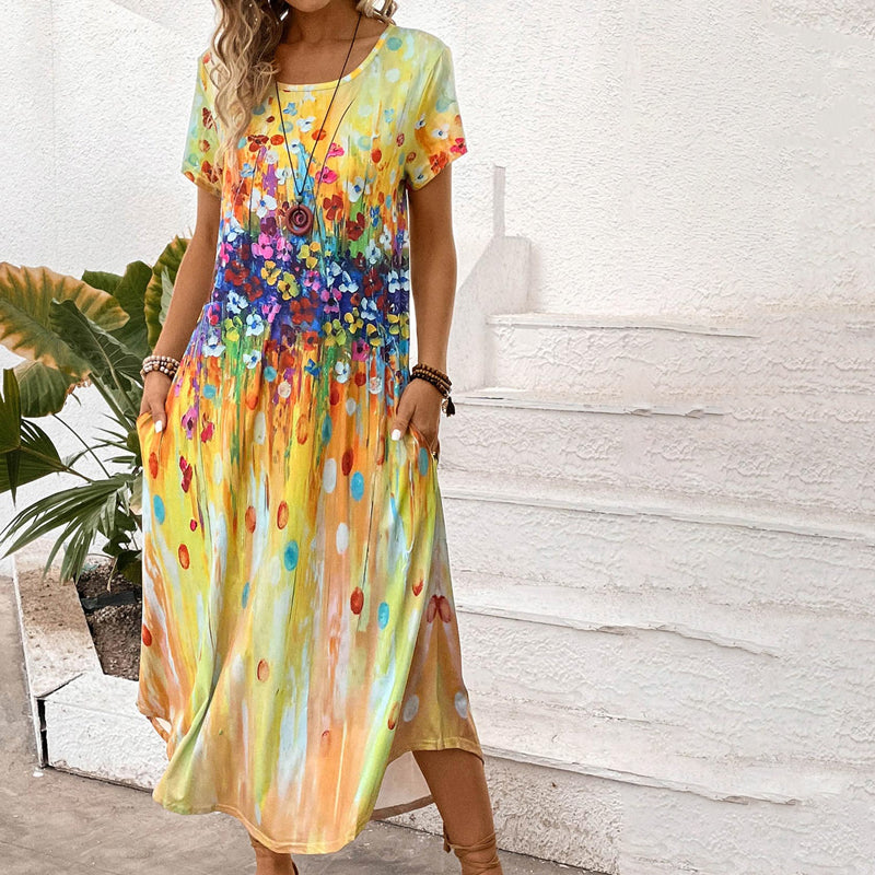 Robe Colorée Bohème