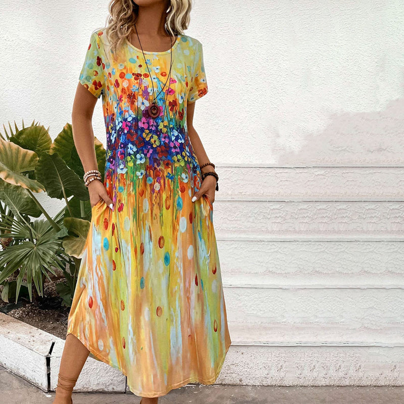 Robe Colorée Bohème