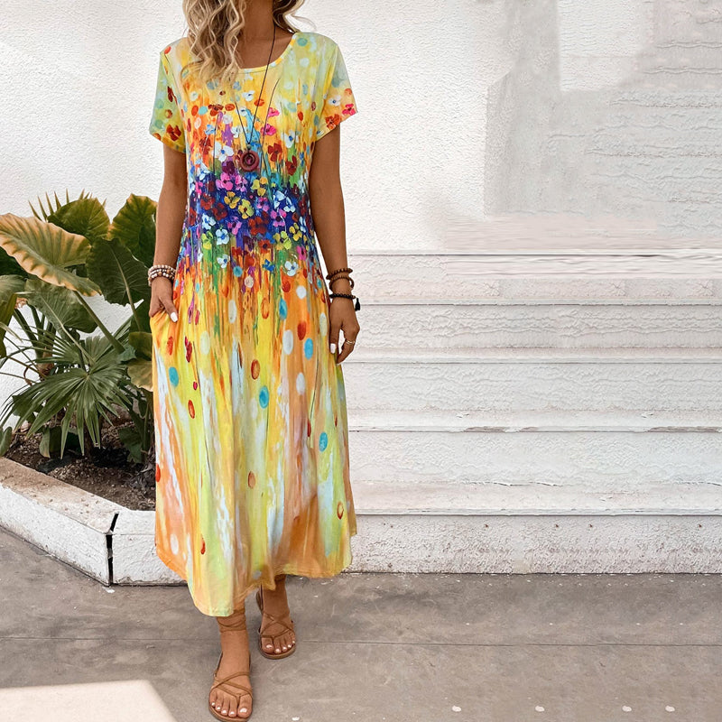 Robe Colorée Bohème