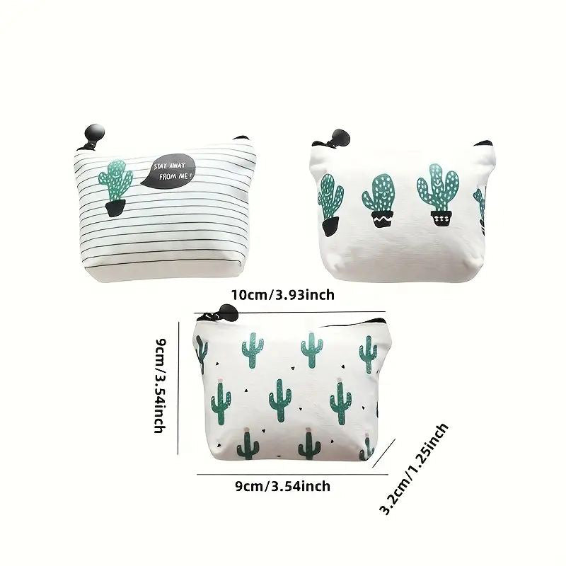 Cactus Pattern Wallet