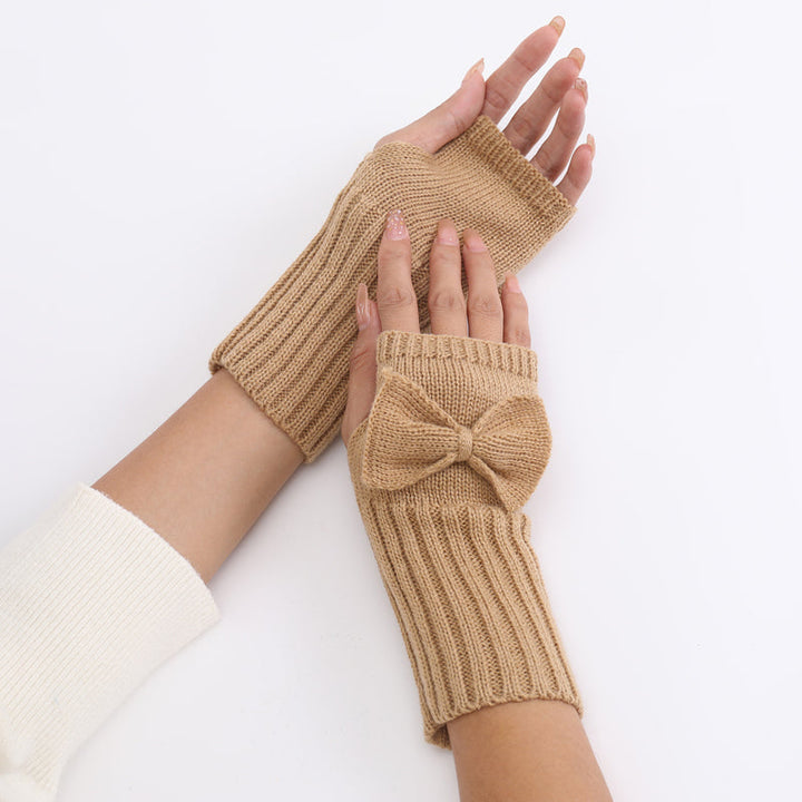 Gants Chauds De Couleur Unie