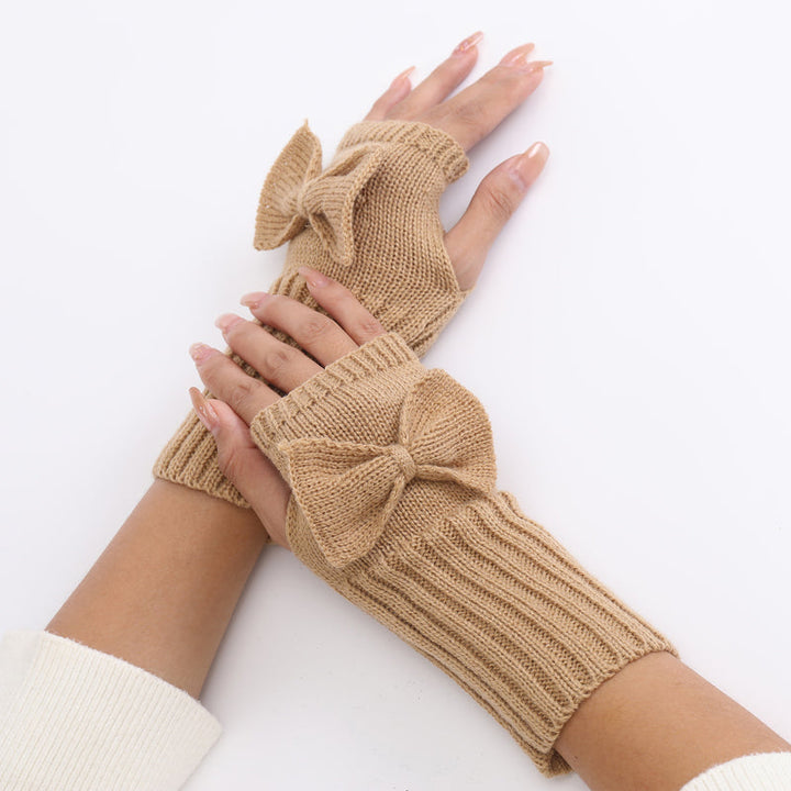 Gants Chauds De Couleur Unie