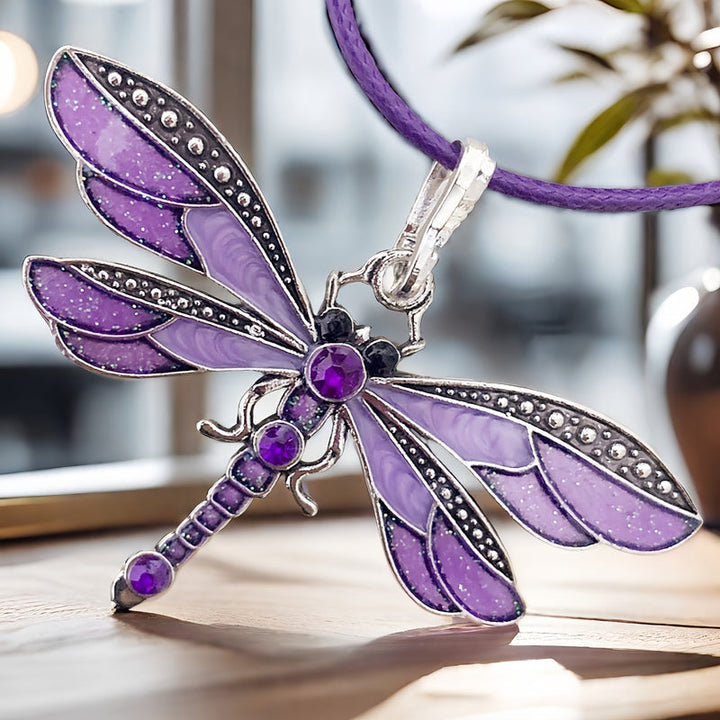 Collier Pendentif Libellule