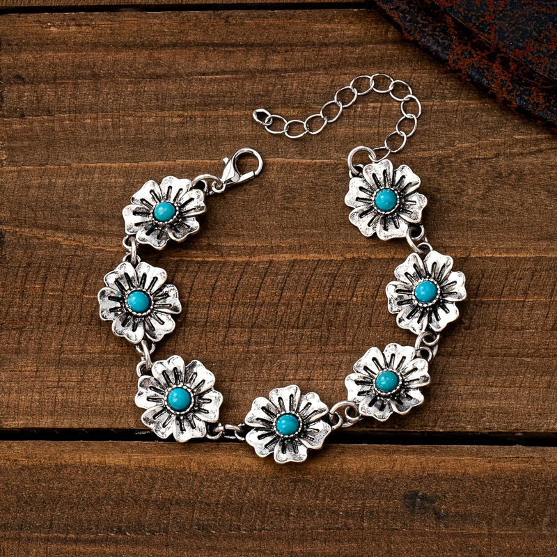 Bracelet Fleuri Vintage