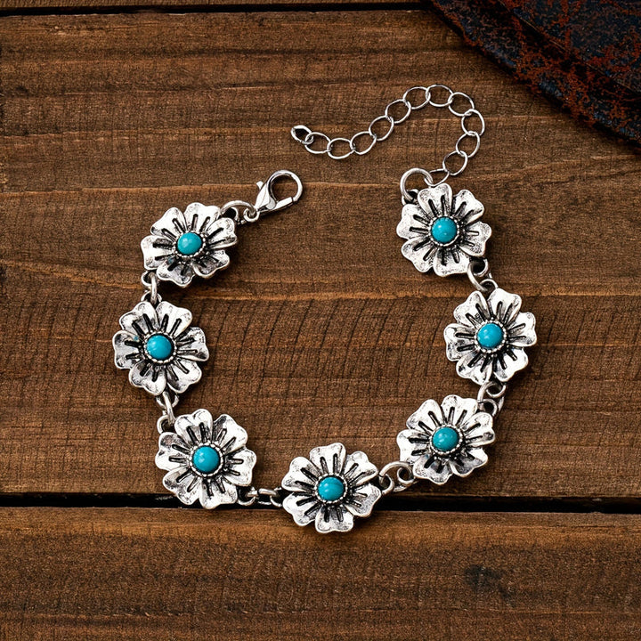 Bracelet Fleuri Vintage