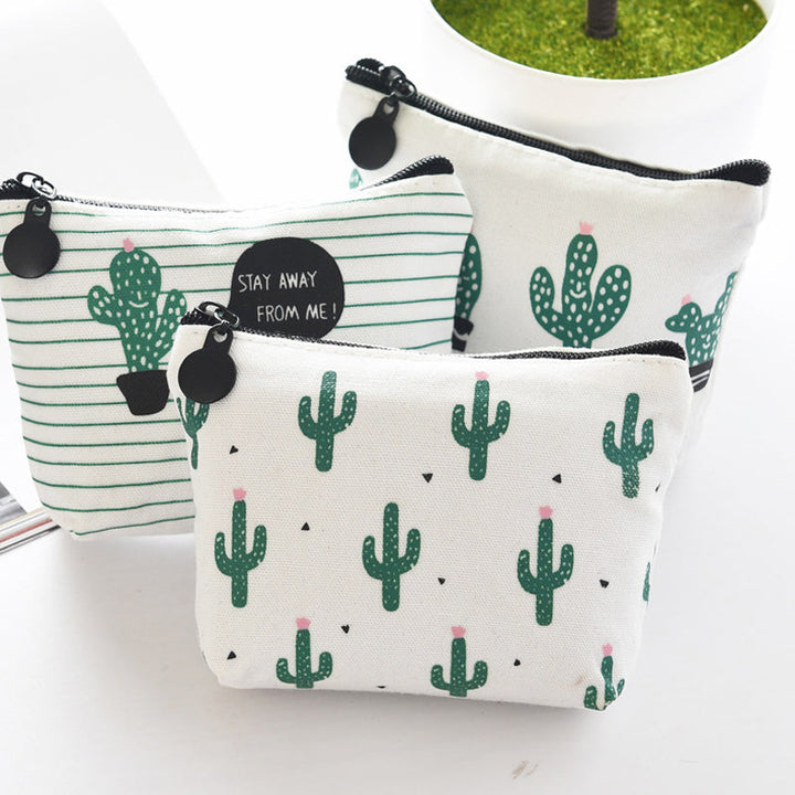 Cactus Pattern Wallet