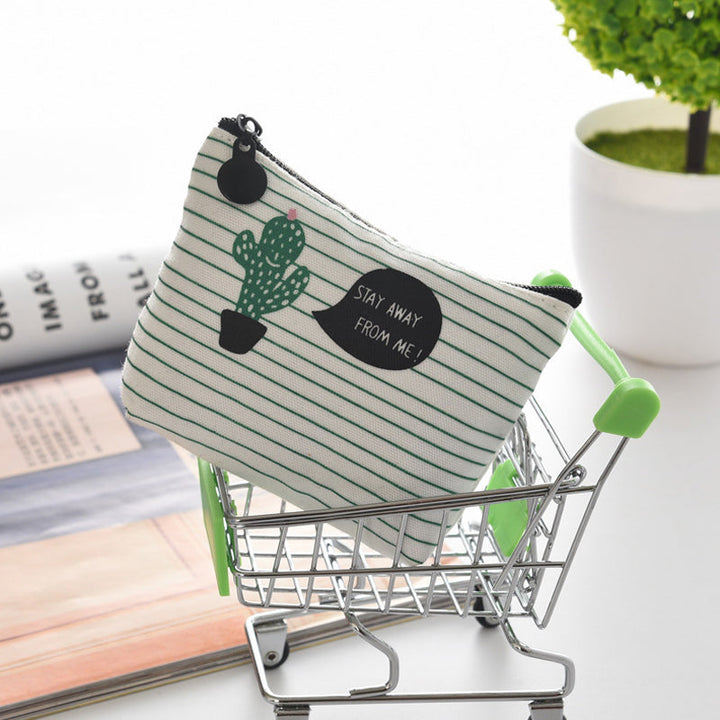 Cactus Pattern Wallet